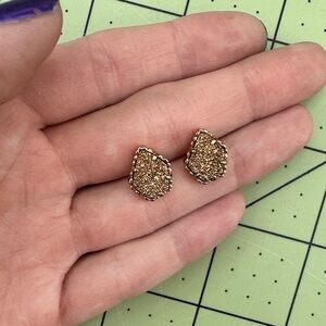 Kendra Scott Rose Gold Stud Earrings